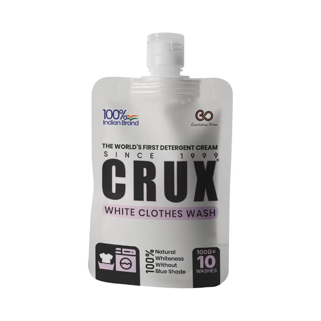 Crux White Clothes Wash