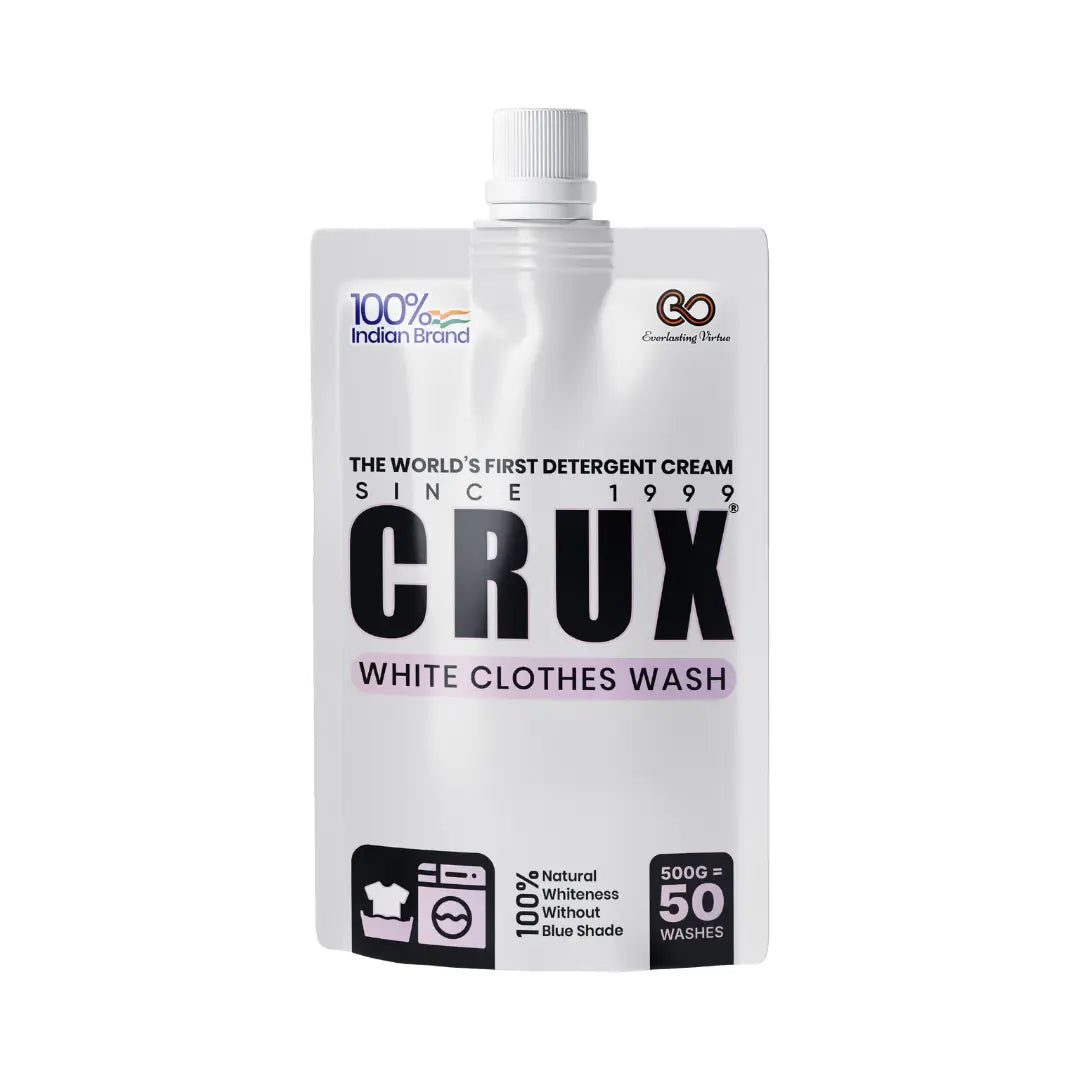 Crux White Clothes Wash