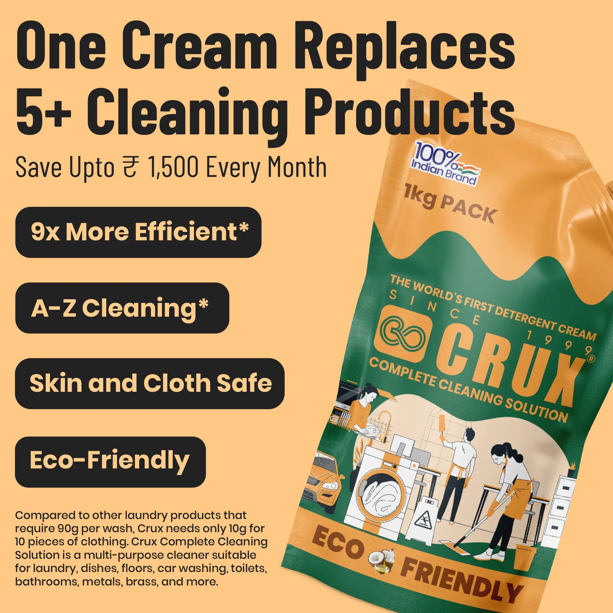 Crux Complete Cleaning Solution