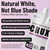 Crux White Clothes Wash