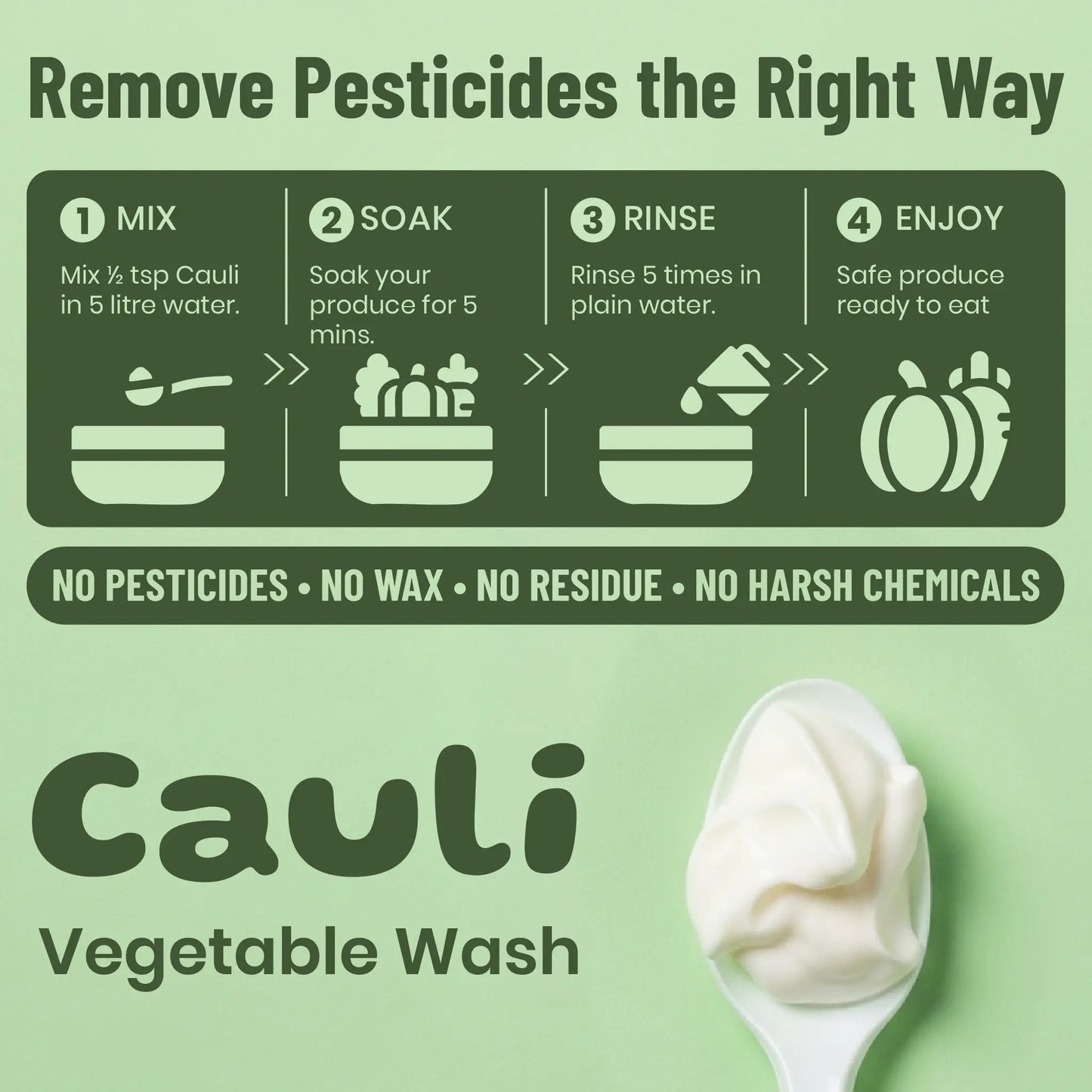 Cauli Vegetables Wash